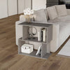 Modern Side Sofa Couch Small End Table Rustic Coffee Narrow Slim Furniture Unit
