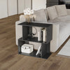 Modern Side Sofa Couch Small End Table Rustic Coffee Narrow Slim Furniture Unit