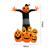 Outdoor Yard Halloween Inflatable Mold Decoration With Lights Scary Ghost Skull