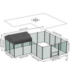 Heavy Duty Chicken Coop Pets Poultry Cage Hutches Waterproof Exercise Enclosure