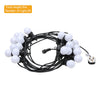 Indoor Outdoor Hanging Lighting Decoration String Light / Festoon Pole