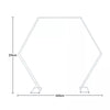 Wedding Round/Heart Arch Stand Backdrop Metal Frame Party Flower Balloons Rack