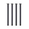 4pcs Breakfast Bar Worktop DIY Support Table Legs Furniture Riser Tube Suopport
