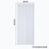 6/10mm Kitchen Bathroom PVC Concertina Accordion Door Bi Folding Sliding Panels
