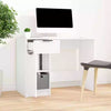 Computer Desk Study Table Writing Shelves Home Office Wooden Workstation Laptop
