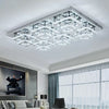 20-100cm Flush Mount Modern Square Ceiling Chandelier Crystal Light Lamp Pendant