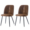Set of 2,4,6 Velvet Suede Dining Chairs Upholstered seat Ergnomic with Metal Leg