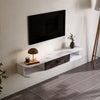 Floating TV Unit Cabinet Wall Mounted TV Stand Wall Shelving Entertainment Unit