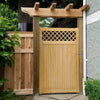 Privacy Wooden Garden Gate Pedestrian Fence Gate Porch Decorative Fence Panel
