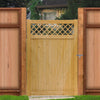 Privacy Wooden Garden Gate Pedestrian Fence Gate Porch Decorative Fence Panel