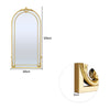 Vintage Antique Gold Arched Full Length Mirror 4ft 6ft Home Living Room Bedroom