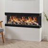 Electric Fireplace Panoramic Media Fire 40-80in Insert LED Fireplace Decorations