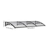 Door Canopy Window Awning Rain Shelter Front Back Porch Outdoor Patio Roof Cover
