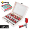CONENTOOL 800W Palm Router Mini Hand Held Router Wood Laminator Trimmer Tool UK