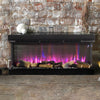 LED Fireplace Media Wall Fire Wall Mounted / Standing Electric Heater 40-100in