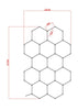 1-14 Hexagon Hex LED Lighting Car Detail Home Garage Workshop Retail Mancave