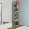 Nati Corner Bookcase – 5-Tier Freestanding Shelf Unit, 161cm High, 11 Colours