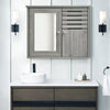Illuminated LED Bathroom Mirror Cabinet Demister/Sensor/Bluetooth/Clock IP44