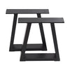 Steel Table Legs Trapezium Frame X Frame Dining Coffee Bench Desk Feet Stand DIY