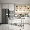 Stainless Steel Commercial Catering Table Work Bench Food Prep Kitchen Shelf UK