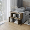 Modern Side Sofa Couch Small End Table Rustic Coffee Narrow Slim Furniture Unit