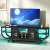 TV Stand Cabinet 160cm LED Storage Unit Industrial Metal Frame Fits 70 Inch TVs
