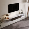 Floating TV Unit Cabinet Wall Mounted TV Stand Wall Shelving Entertainment Unit