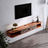 Floating TV Unit Cabinet Wall Mounted TV Stand Wall Shelving Entertainment Unit