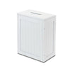 Wooden Slimline Shaker Unit Multi purpose Bathroom Toilet Roll Storage Tidy Box