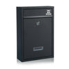 Post Box Parcel Box Combo | Lockable | Outdoor Letter & Package Storage
