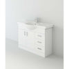 Bathroom Cabinet Vanity Unit Sink Basin Storage White Ceramic Bundle Furniture