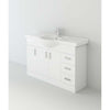 Bathroom Cabinet Vanity Unit Sink Basin Storage White Ceramic Bundle Furniture