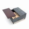 Extra Lift Up Square Storage Ottoman,Upholstered Coffee Table Storage Ottoman