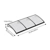 Door Canopy Window Awning Rain Shelter Front Back Porch Outdoor Patio Roof Cover