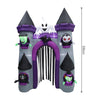 Outdoor Yard Halloween Inflatable Mold Decoration With Lights Scary Ghost Skull