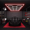 14Hex RGB Hexagon LED Lighting Car Garage Detail Wash Home Workshop Retail Lamp