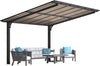 Metal Freestanding Hardtop Gazebo Aluminium Outdoor Pergola Waterproof for Patio