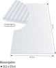 14 Pack 4mm Clear Polycarbonate Roofing Sheets Twinwall Panels Greenhouse Sheet