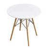 60/80CM Round Dining Table and 2 / 4 Chairs Optional Lounge Bar Home Furniture
