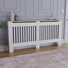 Arlington Radiator Cover White Traditional Modern Cabinet Wood Grill Furniture