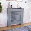 White Radiator Cover MDF Small Large Modern Wood Slat Grill Cabinet Furniture