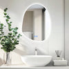 LED Bathroom Mirror with 3 Mode Lights Demister Illuminate Touch Sensor Anti-fog