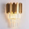 Modern Glass Wall Sconce Lights Bedroom Living Room Bedside E14 Bulb Fixture