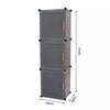 XL Large Shoe Rack Shoe Storage Cabinet Shelf Unit Door Hallway DIY Cube Cabinet