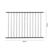 1000/1200/1400/1600/1800/2000/2200MM Juliet Balcony Wrought Iron Window Bars