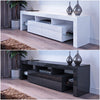 Modern 160cm TV Unit Cabinet Stand High Gloss Doors Entertainment Free RGB LED