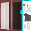 Horizontal Vertical Radiator Flat Panel Oval Column Heating Rad 1800/1600/600