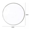 40/50/60/80cm Large Round Wall Mirror Vanity Makeup Bathroom Mirror Metal Frame