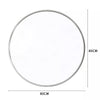 40/50/60/80cm Large Round Wall Mirror Vanity Makeup Bathroom Mirror Metal Frame