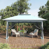 4x4M Pop Up Garden Gazebo Outdoor Party Tent Canopy With Sides Heavy Duty